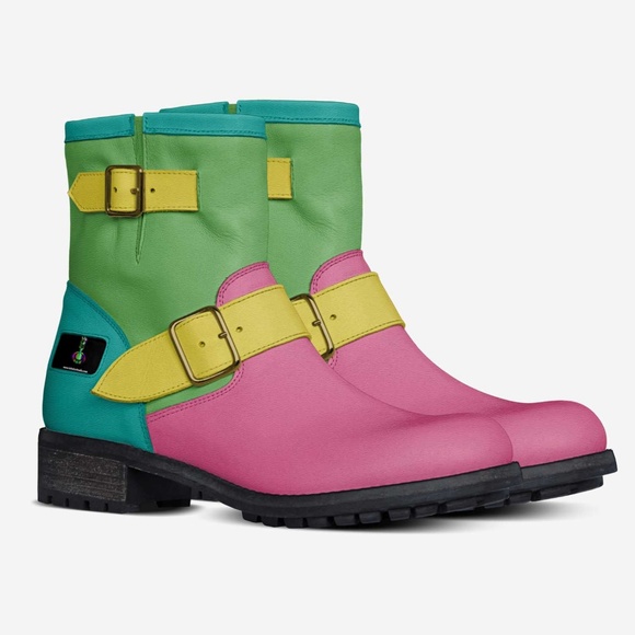 Vintage Rainbow Police Belted Boot (Womens) - Picture 3 of 6